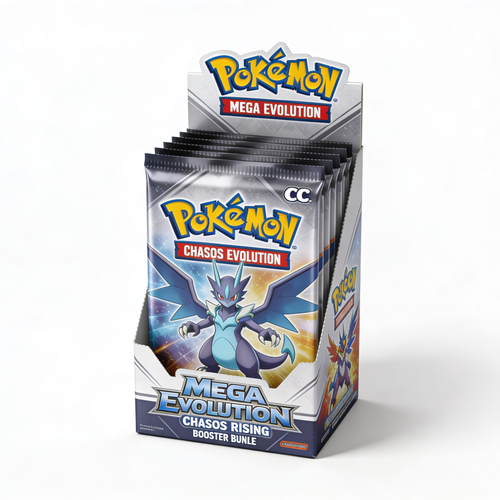 Kidspark.com Pokémon TCG: Mega Evolution—Chaos Rising Booster Bundle